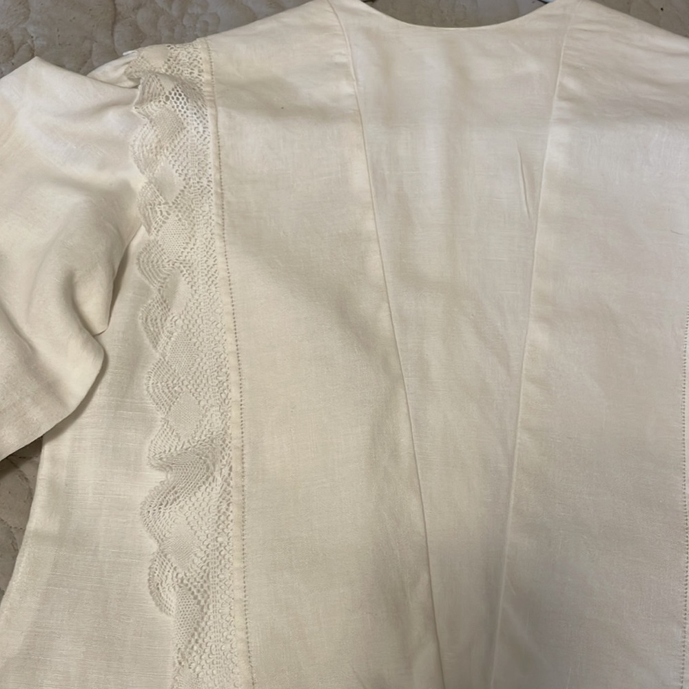 Paper white dress - Picture 3 of 4